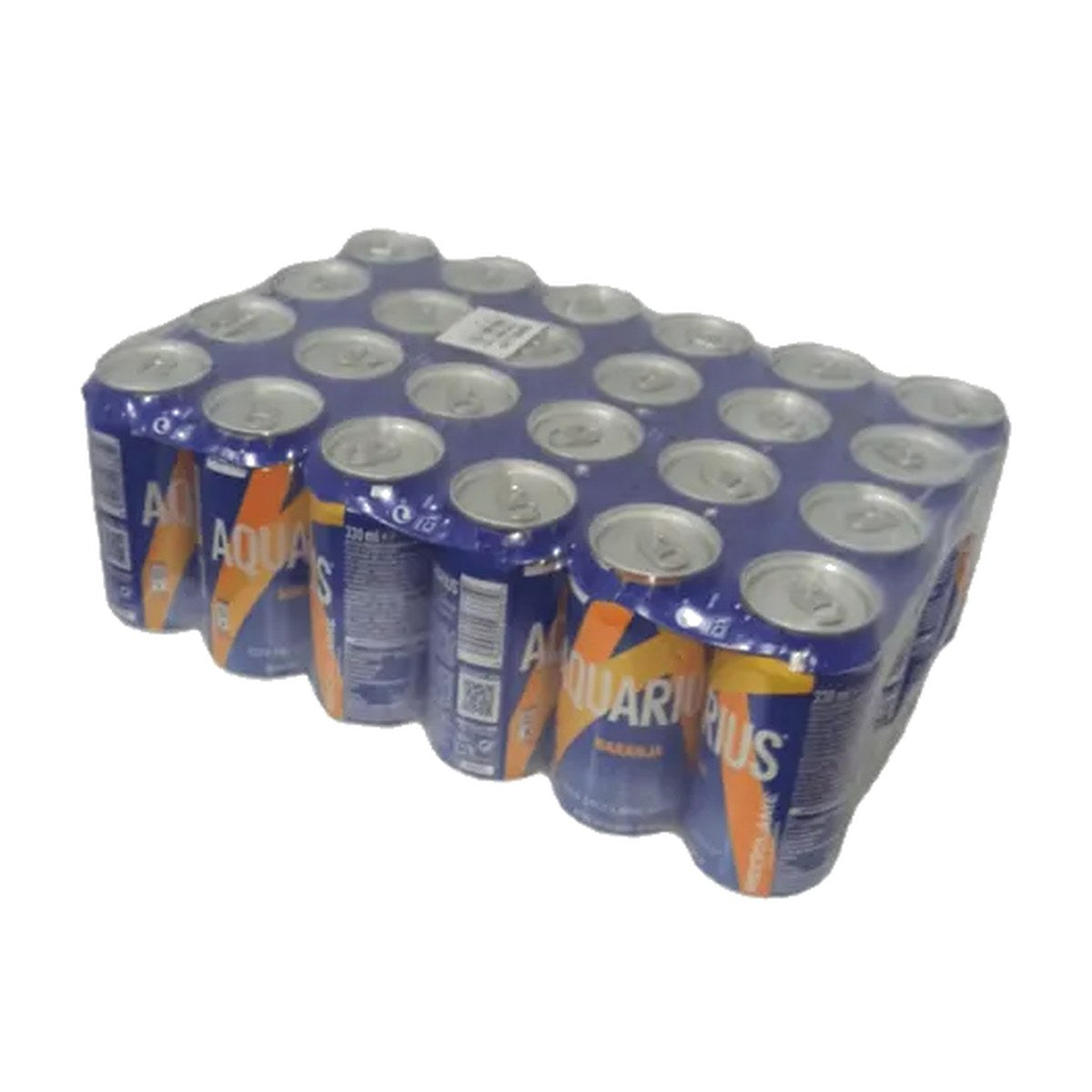 Pack de 24 latas de Aquarius Naranja 33 cl